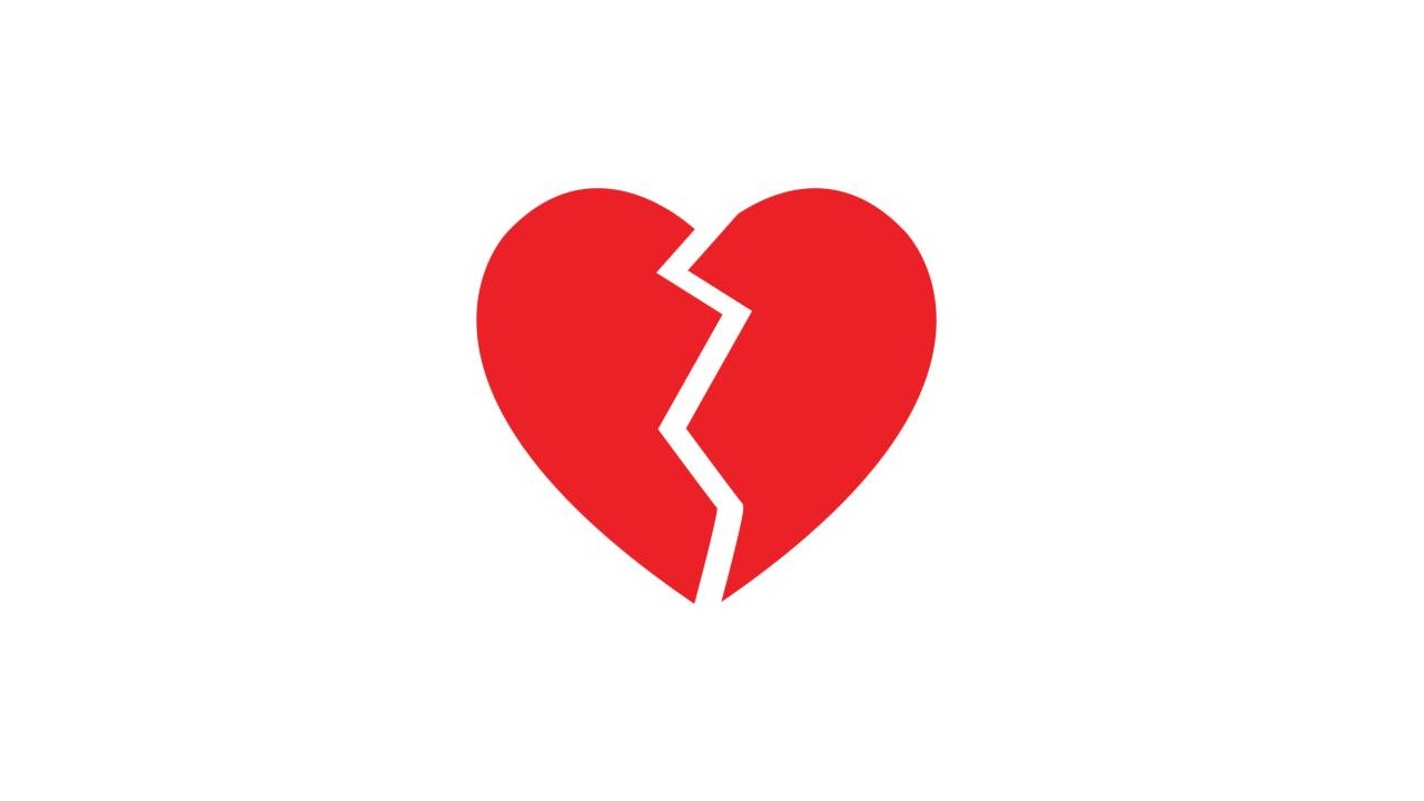 emoji de corazón roto