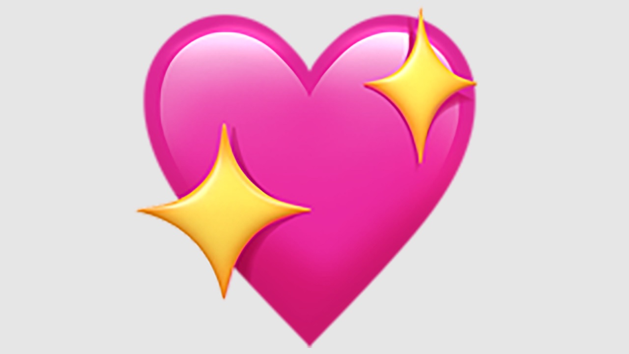 emoji de corazón estrellado