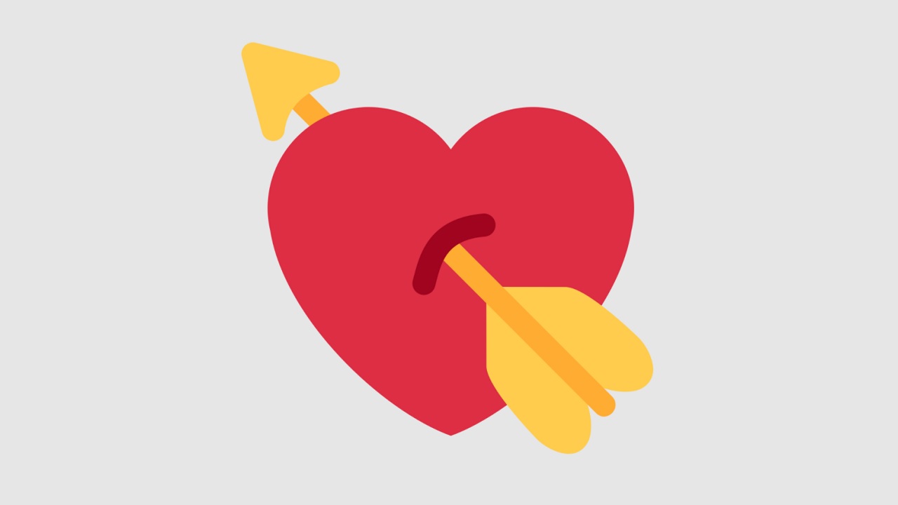 flecha corazón emoji