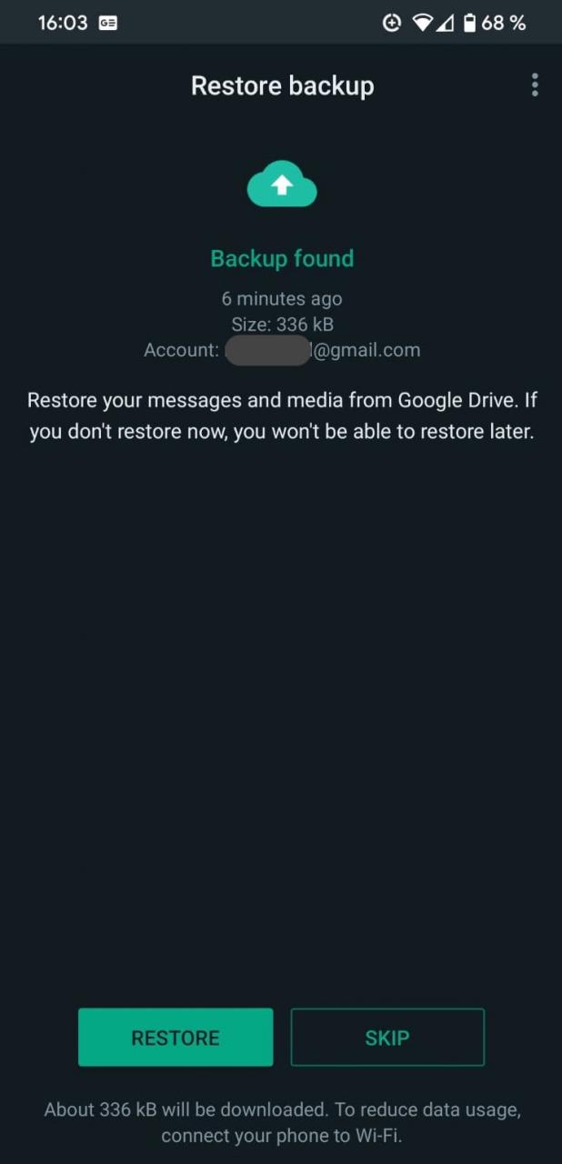 whatsapp android gdrive archivo detectado1