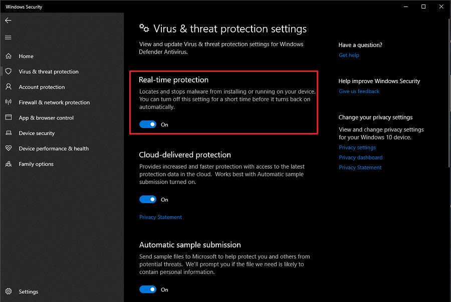 Seguridad de Windows 3