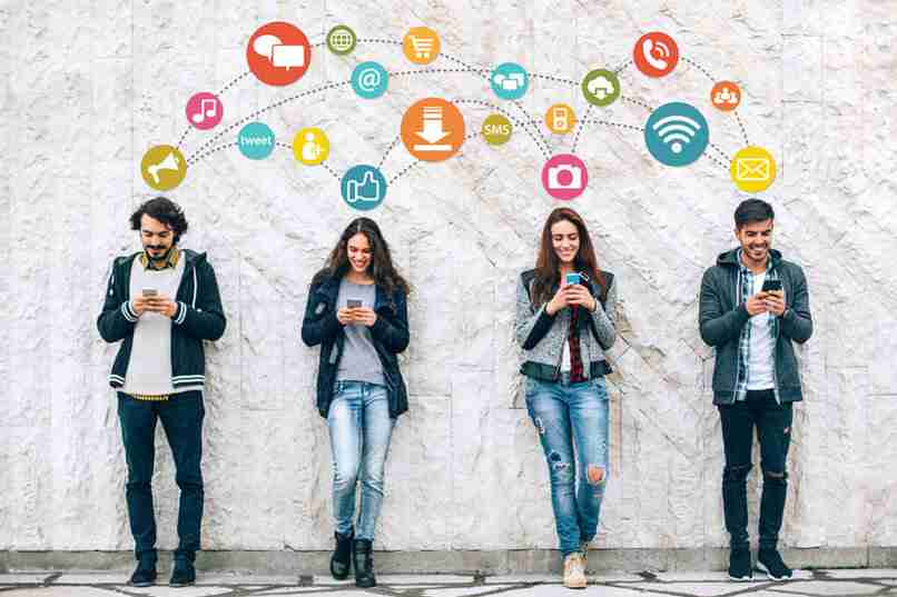 conexión a redes sociales