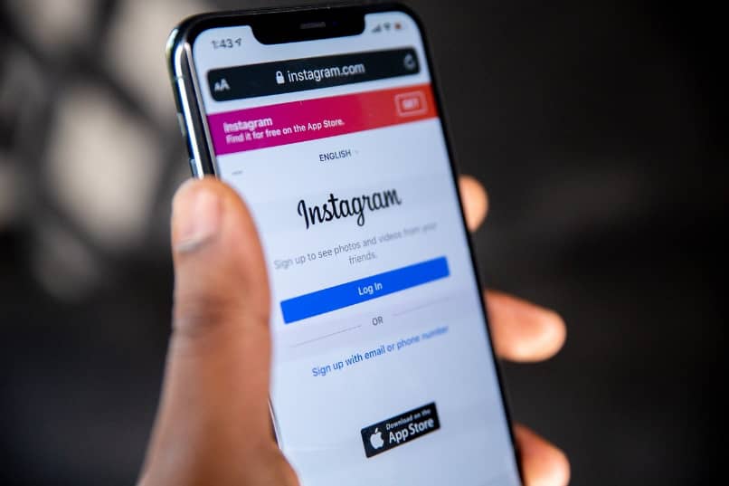 iniciar sesión cuenta de instagram