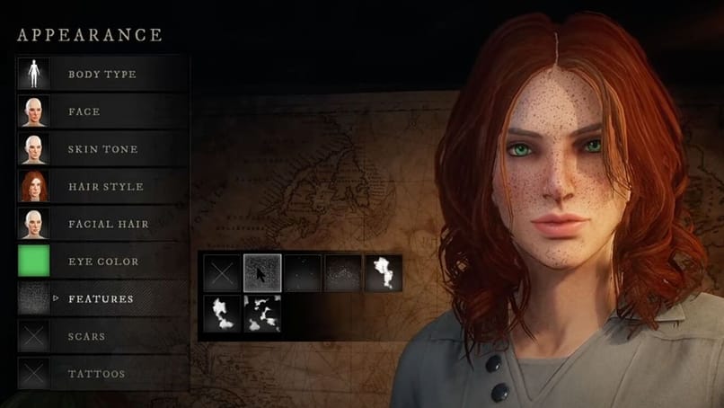 Personalización de personaje