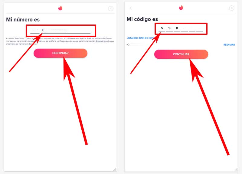 iniciar sesión en tinder con correo electrónico