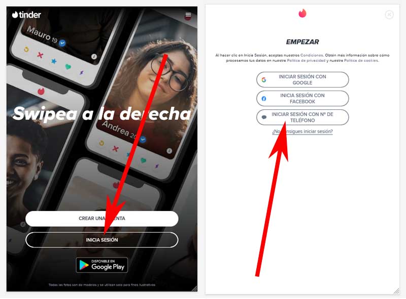 únete a yesca sin teléfono