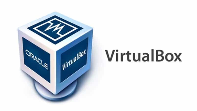 emblema de caja virtual con escritura