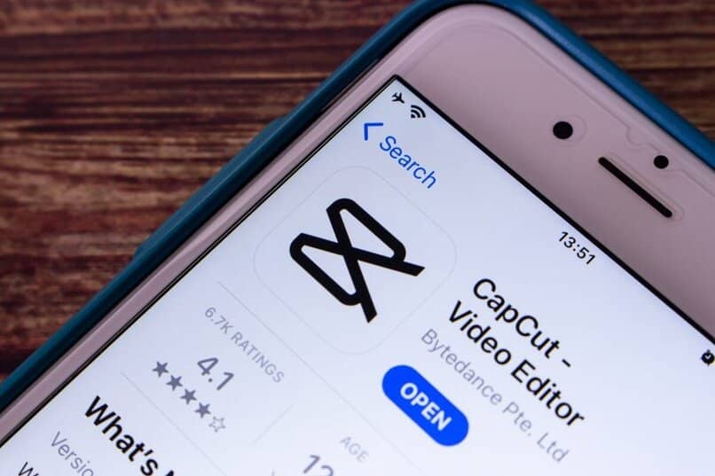 editor de video capcut para movil