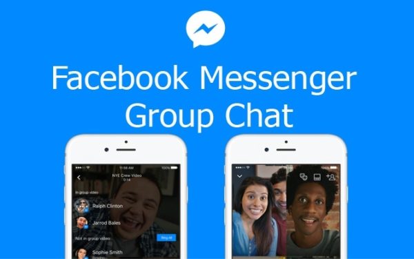 Chat de grupo de Facebook Messenger 1