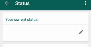 estados de whatsapp vacíos