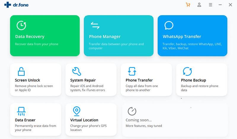ingrese Android atascado con la caja de herramientas de iskysoft