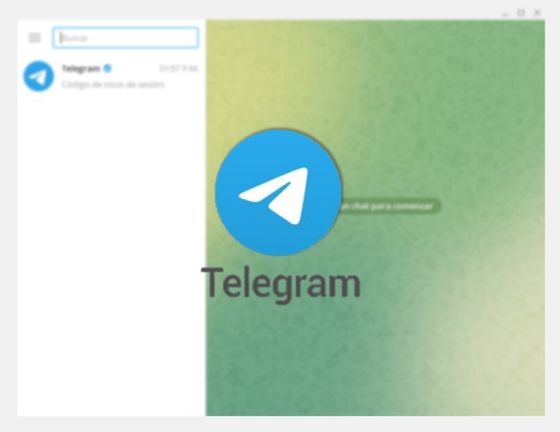 Versión de escritorio de Telegram