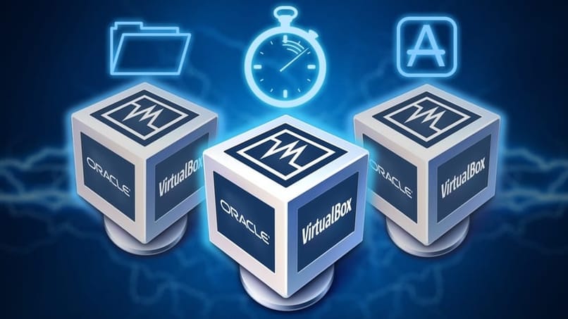 insignia de funciones de virtualbox