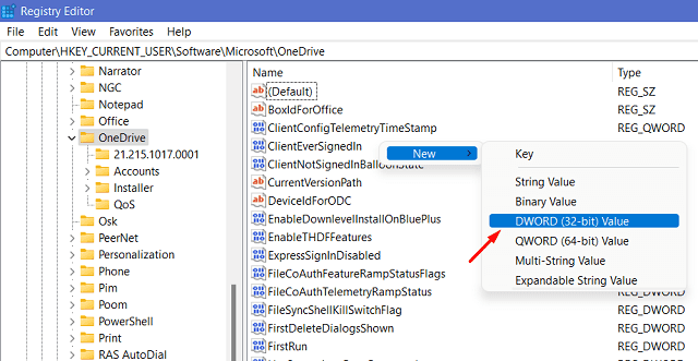 Error de OneDrive 0x8004deb4 - Crear EnableADAL