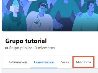 Eliminar definitivamente un grupo de Facebook creado por mí desde la computadora, paso 2