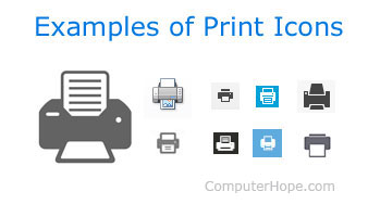 imprimir iconos
