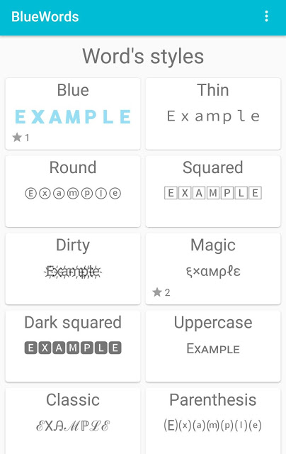 Usar texto de color azul en WhatsApp
