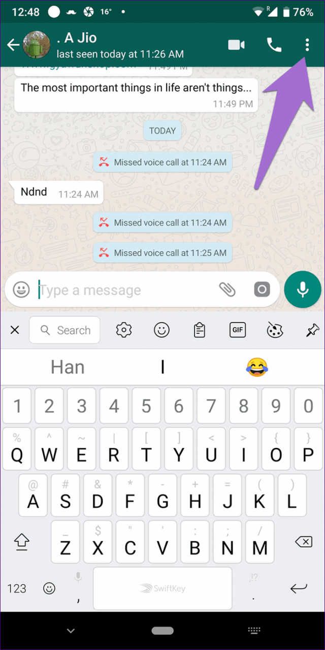 Whatsapp Mute vs Bloque 5