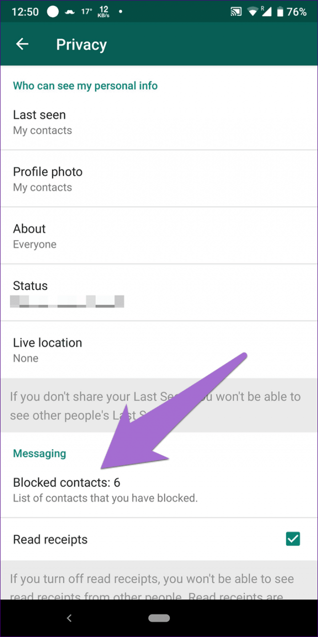 whatsapp silencioso vs bloque 9