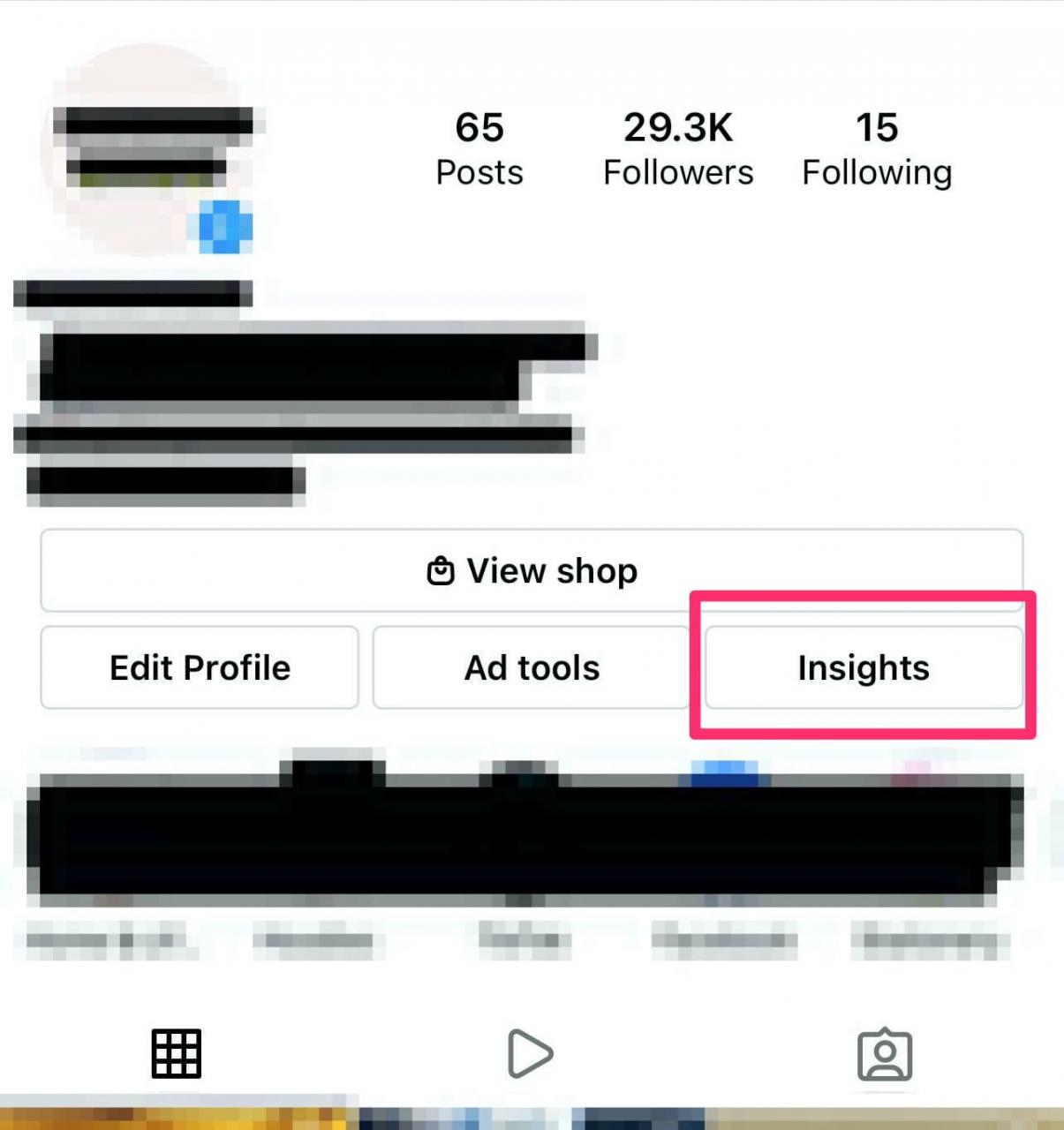 cómo acceder a las estadísticas de instagram