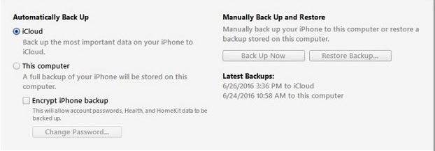 restaurar whatsapp desde itunes
