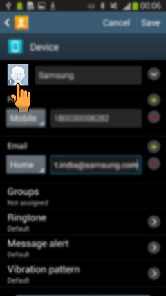 Agregar foto para llamar desde celular Samsung