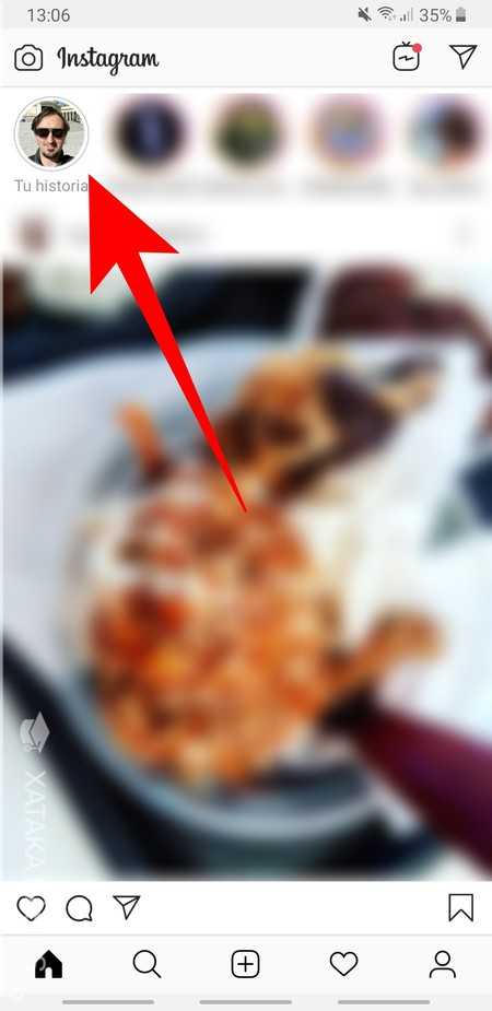 Haz clic en tu historia