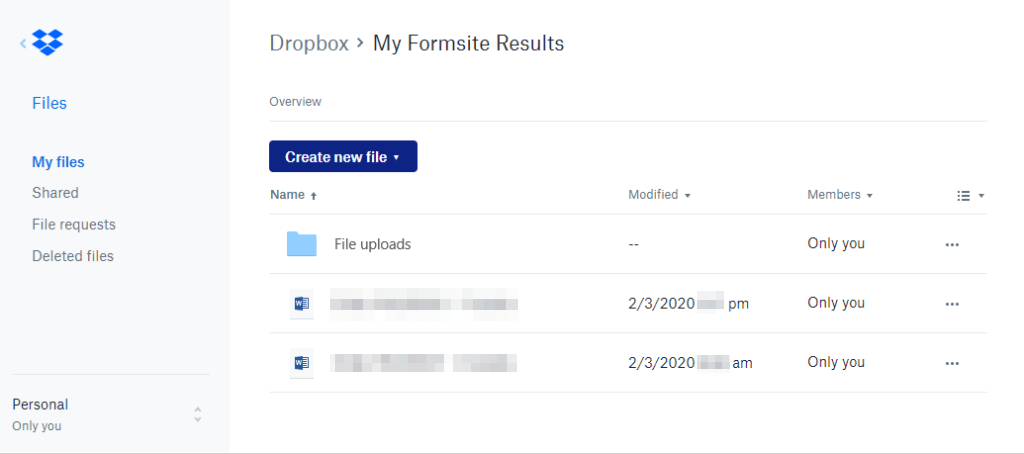Recuperar videos de DropBox
