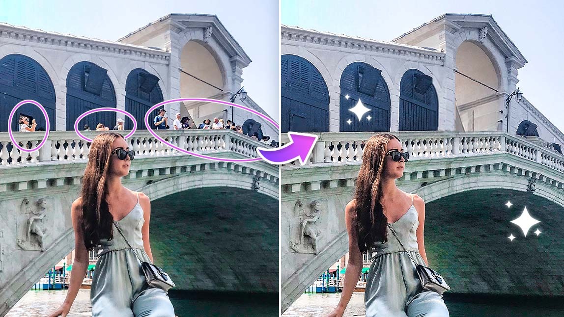 App para sacar personas de foto