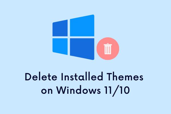 Eliminar temas instalados en PC con Windows 11