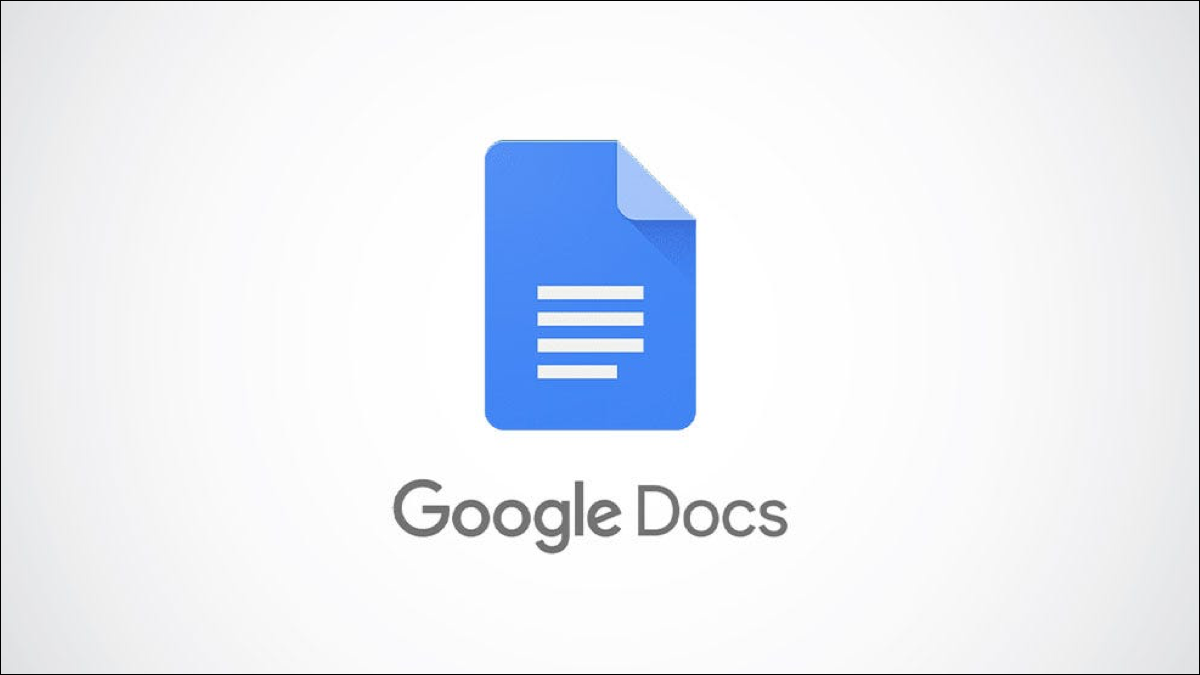 Logotipo de Google Docs sobre un fondo blanco