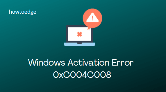 Error de activación de Windows 10 0x803FABB8