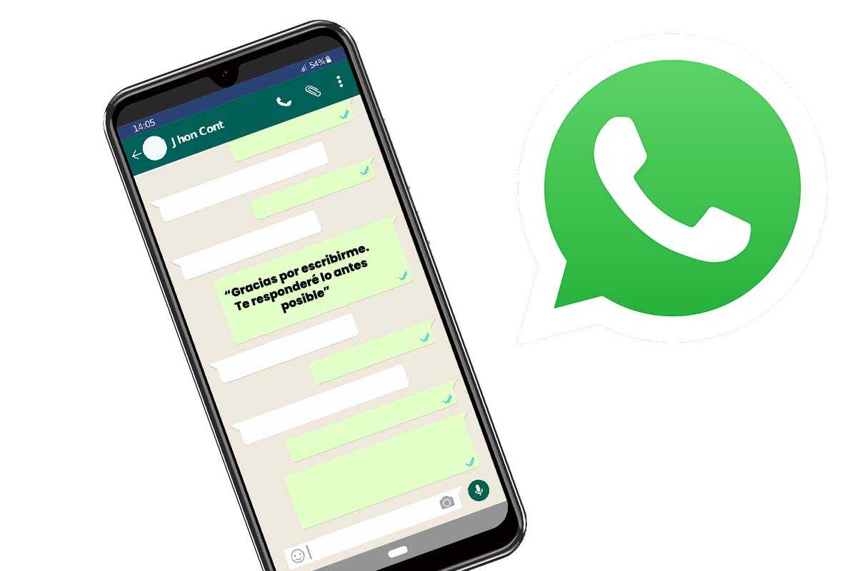 como dejar mensaje automatico en whatsapp