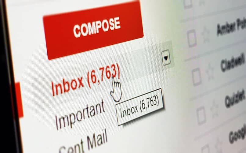 bandeja de entrada de gmail para computadoras